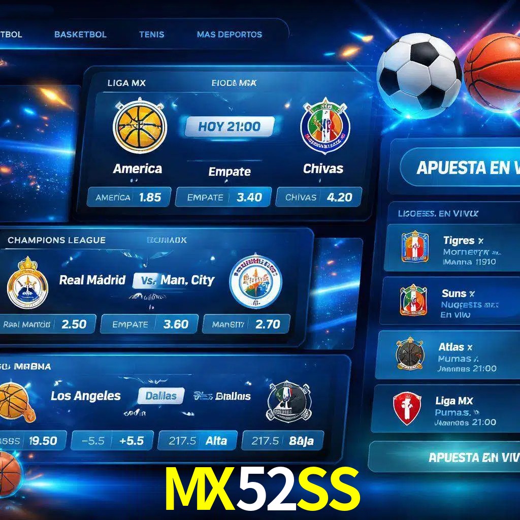 Mercados de apuestas deportivas MX52SS para jugadores en México