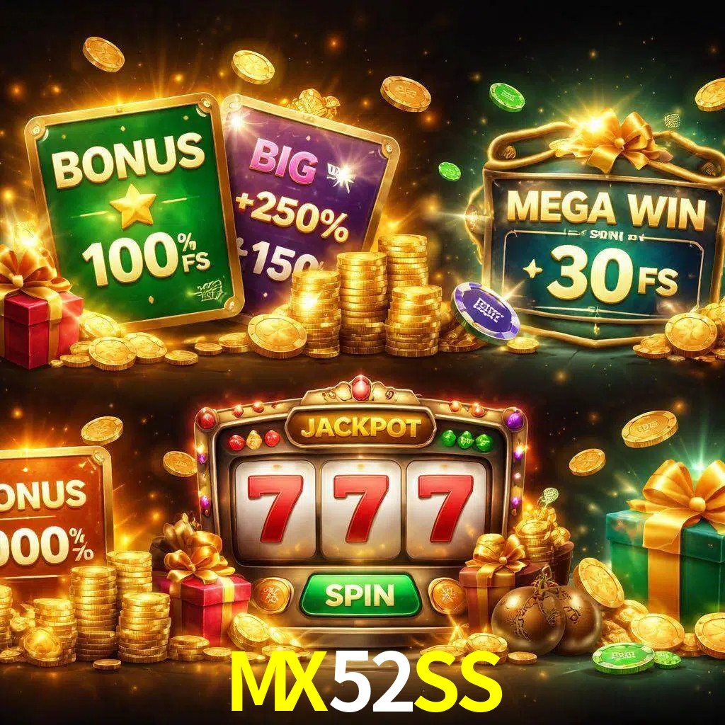 Tipos de bonos MX52SS incluyendo recompensas de bienvenida y promociones continuas
